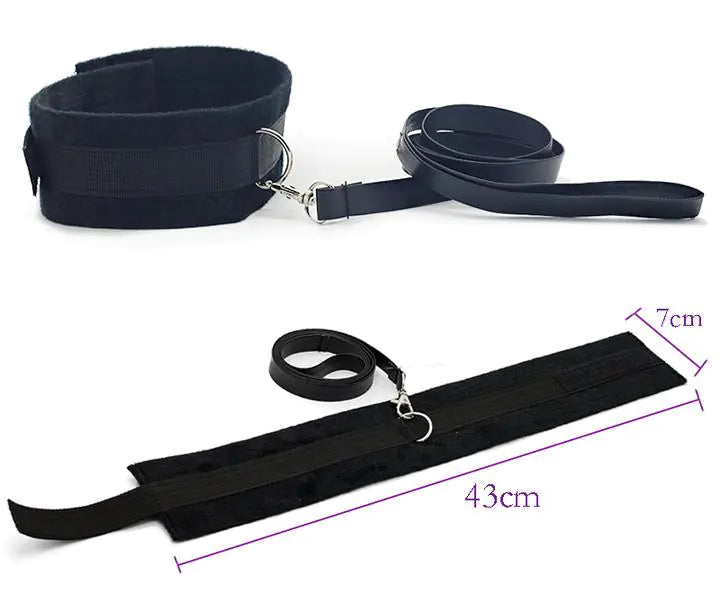 10-Piece Plush Strap Teasing Toy Set